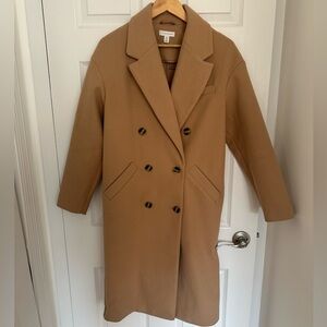 Topshop Womens Double breasted coat size 4